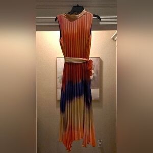 Pleated Tahari Dress - Size 6